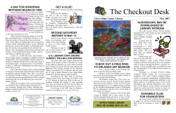 May 2007 Citrus Ridge Library Newsletter