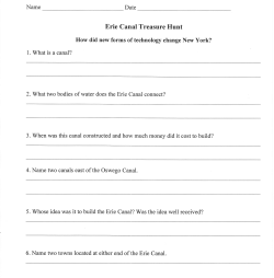 Erie Canal Treasure Hunt