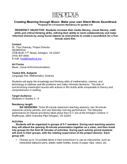 Make a Silent Movie Soundtrack