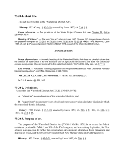 73-20-1. Short title. 73-20-2. Definitions. 73-20