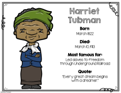 Harriet Tubman