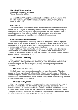 Mapping Ethnocentrism - University Center for International Studies