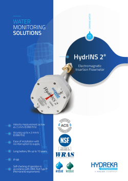 HydrINS 2 - Matchpoint, Inc.