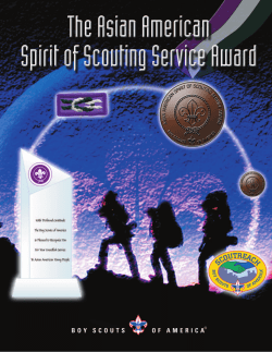 The Asian American Spirit of Scouting Service Award, 11-194