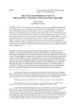 the state and business in ghana