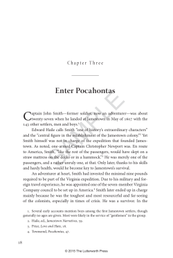 Enter Pocahontas - The Lutterworth Press