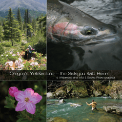Oregon`s Yellowstone - the Siskiyou Wild Rivers