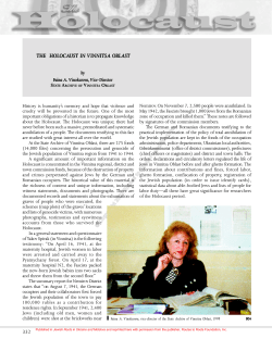 The Holocaust in Vinnitsa Oblast