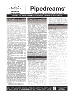 SPREAD THE WORD. PROMOTE THE SHOW