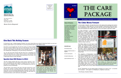 The The CARE Package - Shenandoah Community Health Clinic