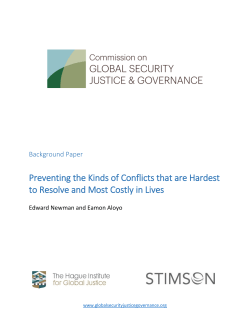 preventing the kinds of conflicts that are hardest to