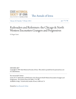 Railroaders and Reformers: the Chicago