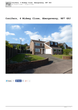 Conifers, 4 Midway Close, Abergavenny, NP7 6PJ