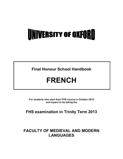 french - WebLearn