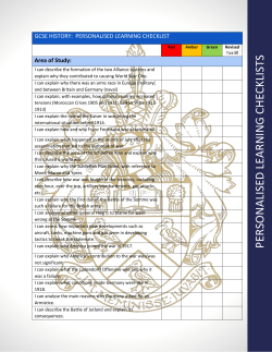 GCSE History - Lymm High School