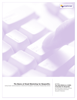 The Basics of Email Marketing for Nonprofits: