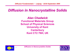 Diffusion in Nanocrystalline Solids