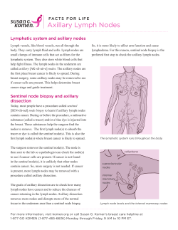 Axillary Lymph Nodes
