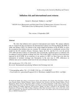 Inflation risk and international asset returns