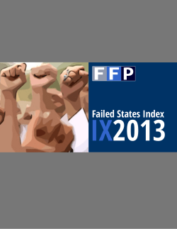 Failed States Index - 2013 - Library