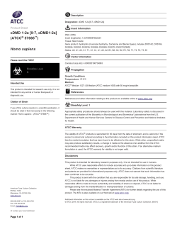 cDMD 12a [97, cDMD12a] (ATCC&reg; 57666&trade;) Homo sapiens