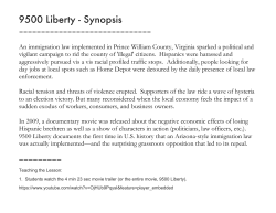 9500 Liberty - Synopsis - TESOL International Association