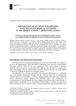 PREPARATION OF ALUMINIUM HYDROXIDE WITH