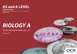 Biological molecules - Delivery guide