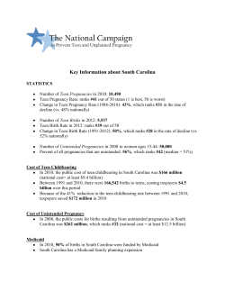 Key Information about South Carolina