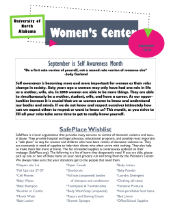 September 2010 - University of North Alabama