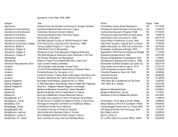 1978 &ndash; 1985 - Alamance County Public Libraries