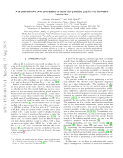 Non-perturbative over-production of axion-like