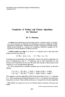 1 - International Mathematical Union