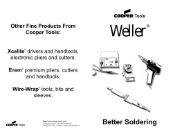 Guide To Better Soldering Brochure