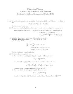 University of Toronto ECE-345: Algorithms and