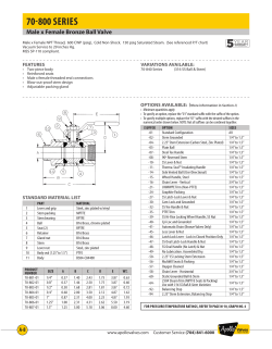 70-800 series - Apollo Valves