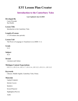 E3T Lesson Plan Creator - E3T Lesson Plan