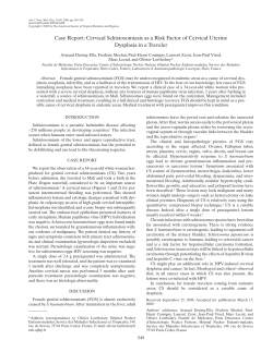 Case Report - The American Journal of Tropical Medicine and