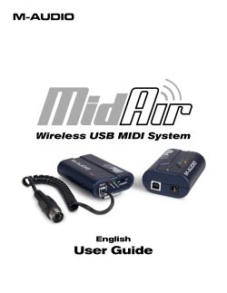 MidAir User Guide