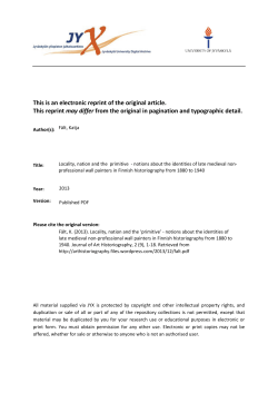 This is an electronic reprint of the original article. This reprint may