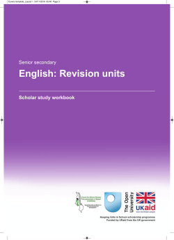 English: Revision units