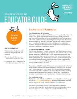 Collection - Discover Kindness in the Classroom