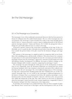 3 The old messenger