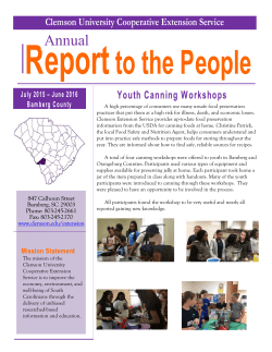 Annual - Clemson University