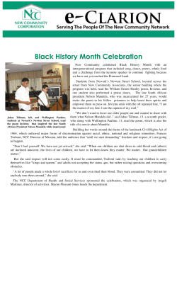 Black History Month Celebration