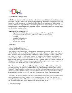 Lesson Plan 2 - Salvador Dali Museum