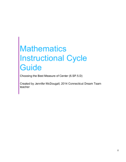 6 - Connecticut Core Standards