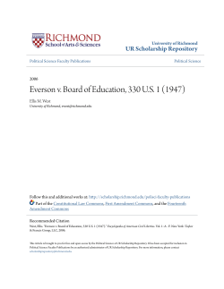 Everson v. Board of Education, 330 US 1 (1947)