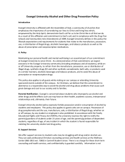 Drug and Alcohol Abuse Prevention Program