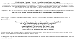 NB#6: Political Cartoons &ndash; Was the French Revolution Success or a